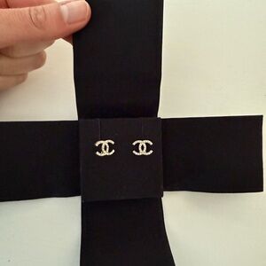 Chanel Pearl Earrings